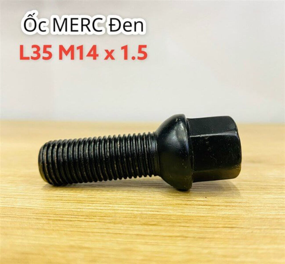 Ốc MERC đen L35 M14 x 1.5