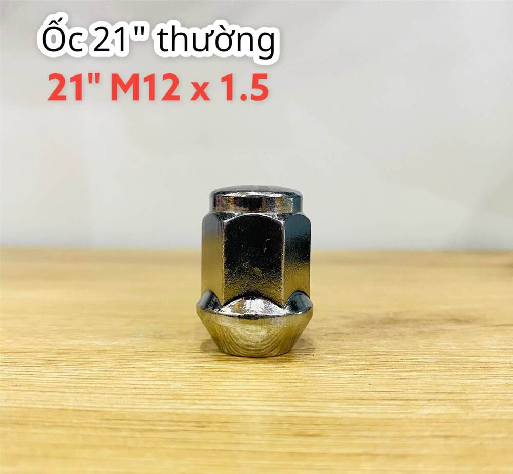 Ốc 21" thường M12 x 1.5