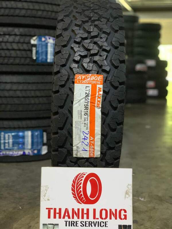 Vỏ xe Maxxis R16.265.75 MX AT980E