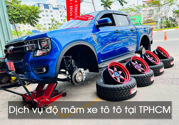 Dịch vụ độ mâm xe ô tô đẳng cấp