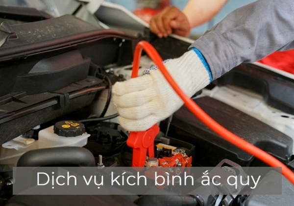 DỊCH VỤ KÍCH BÌNH ẮC QUY Ô TÔ